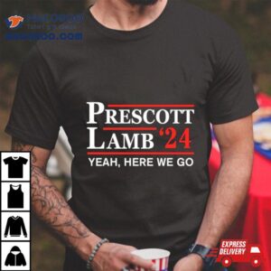 Dallas Cowboys Prescott Lamb 24 Here We Go Shirt