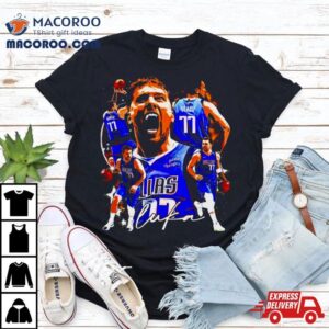 Dallas Mavericks Luka Doncic Graphic Poster Shirt