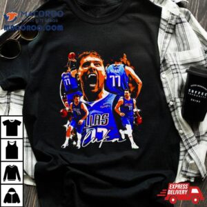 Dallas Mavericks Luka Doncic Graphic Poster Tshirt