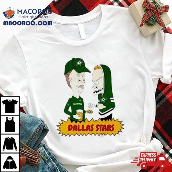 Dallas Stars Beavis And Butt Head T Shirt