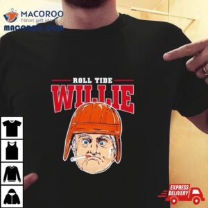 Dave Portnoy Roll Tide Willie Brick By Brick Tshirt