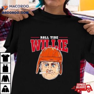 Dave Portnoy Roll Tide Willie Brick By Brick Tshirt