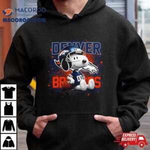 Denver Broncos Mix Snoopy Tshirt