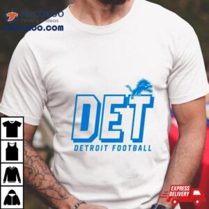 Det Detroit Lions Football Tshirt