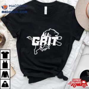 Detroit Lions All Grit Super Logo Tshirt