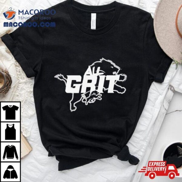 Detroit Lions All Grit Super Logo Shirt