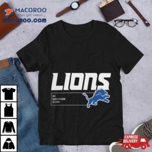 Detroit Lions Blue Division Essential T Shirts 3 Detroit Lions Blue Division Essential S Tshirt