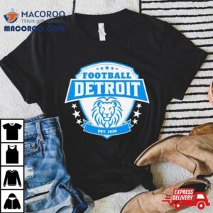 Detroit Lions Football Est Vintage Tshirt