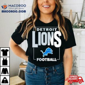 Detroit Lions Football Mascot Logo Tshirt