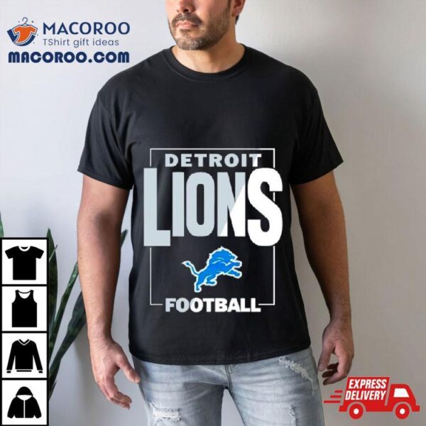 Detroit Lions Football Mascot Logo Shirt