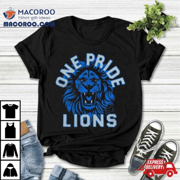 Detroit Lions Football One Pride 2024 T Shirts