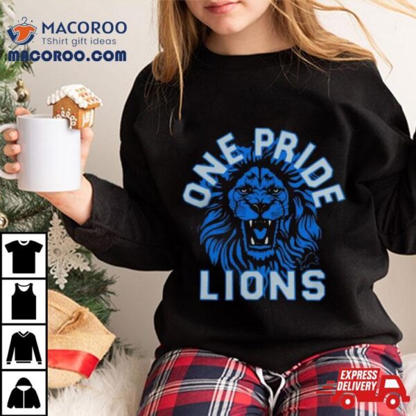 Detroit Lions Football One Pride 2024 T Shirts