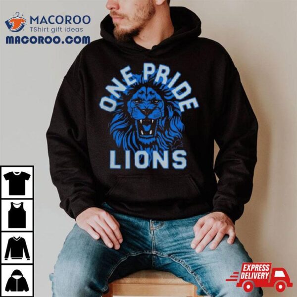 Detroit Lions Football One Pride 2024 T Shirts