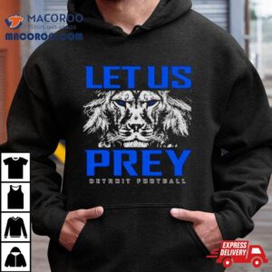 Detroit Lions Let Us Prey Tshirt