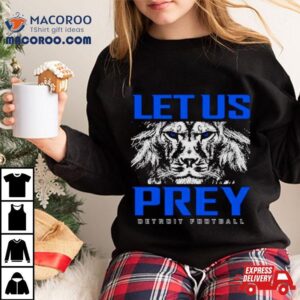 Detroit Lions Let Us Prey Tshirt