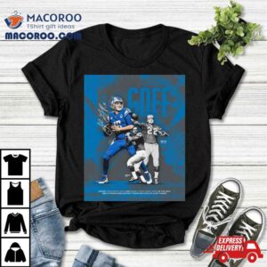 Detroit Lions Pr Jare Goff Is The Rd Qb In Franchise History To Win Multiple Playoff Games Joining Tobin Rote And Bobby Layne Tshirt