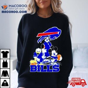 Disney Characters Buffalo Bills Tshirt