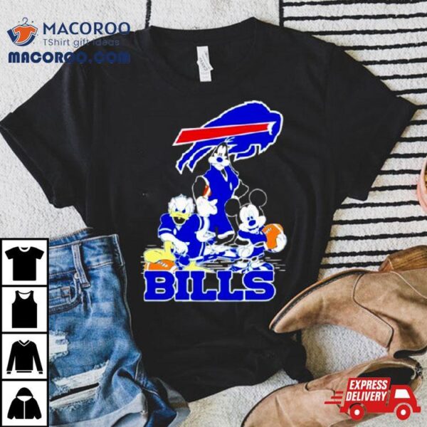 Disney Characters Buffalo Bills Shirt