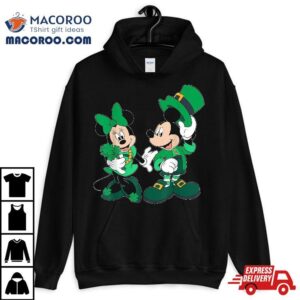 Disney Leprechaun Mickey Minnie Shamrock St Patricks Day Tshirt