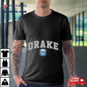 Drake Bulldogs Fanatics Branded Campus Logo S Tshirt