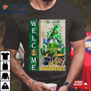 Dwarf Iowa Hawkeyes St Patrick Rsquo S Day Shamrock Tshirt