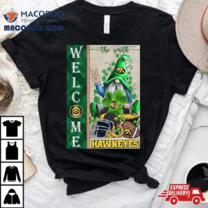 Dwarf Iowa Hawkeyes St Patrick Rsquo S Day Shamrock Tshirt