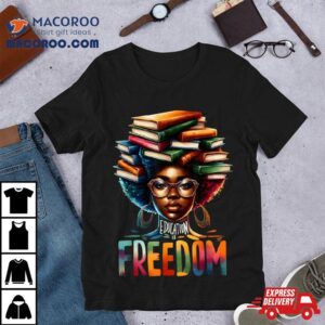 Education Is Freedom Black Teacher Books Black History Month Tshirt