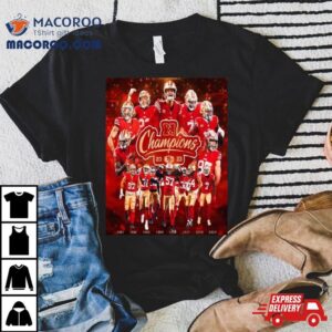 Eight Nfc Champions For The San Francisco 49ers Head To The Super Bowl Lvii T Shirt