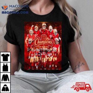 Eight Nfc Champions For The San Francisco Ers Head To The Super Bowl Lvii Tshirt