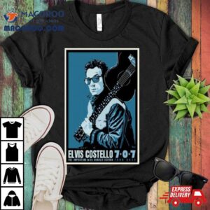Elvis Costello The Imposters 2024 Tour T Shirt