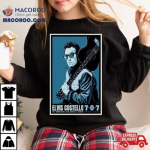 Elvis Costello The Imposters 2024 Tour T Shirt