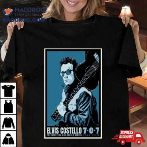 Elvis Costello The Imposters Tour Tshirt