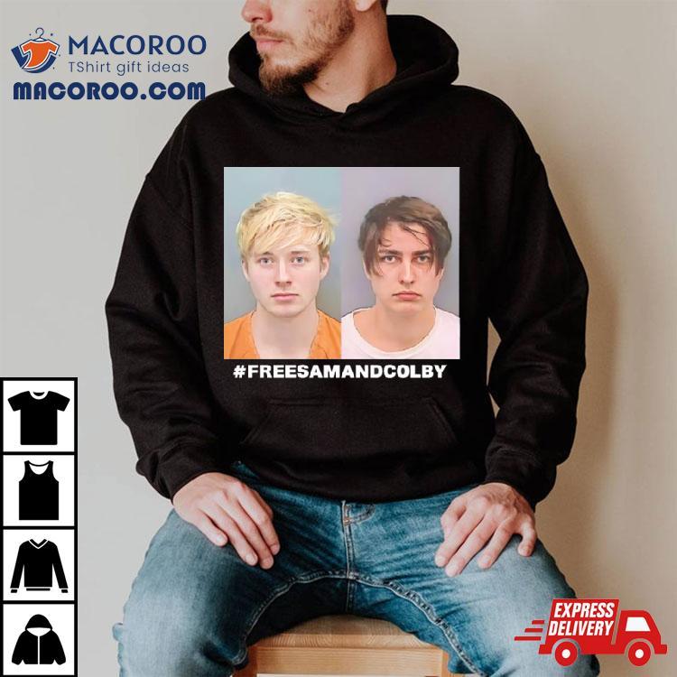 Free Sam And Cobly Mugshot Shirt Free Sam And Cobly Mugshot Shirt