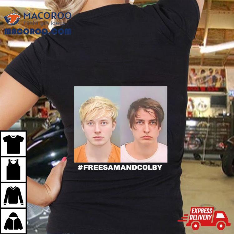 Free Sam And Cobly Mugshot Shirt Free Sam And Cobly Mugshot Shirt