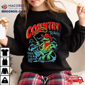 Frog Country Toads Take Me Home Shirt