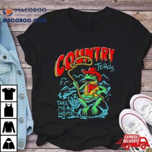 Frog Country Toads Take Me Home Tshirt