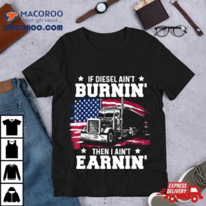 Funny Trucker Gifts Husband Semi Trailer Truck Driver Tshirt