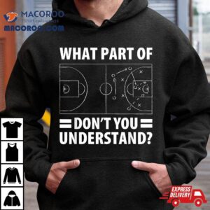 Funny What Part Of Basketball Don T You Understand Coach Tshirt