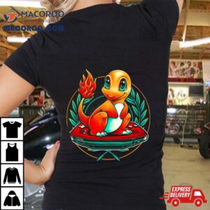 Gamer Charmander Vintage Tshirt