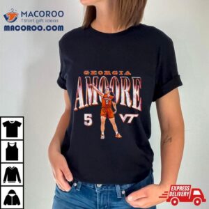 Georgia Amoore Virginia Tech Cartoon Shirt