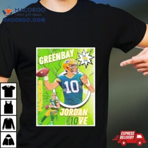 Go Pack Go Jordan Love Green Bay Tshirt