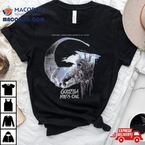 Godzilla Minus One Logo Shirt