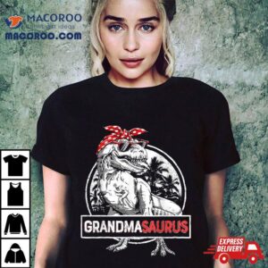 Grandmasaurus T Rex Dinosaur Grandma Saurus Mother's Family Shirt 2 Grandmasaurus T Rex Dinosaur Grandma Saurus Mother S Family Tshirt