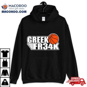 Greek Frk Basketball Milwaukee Freak Geek Tshirt