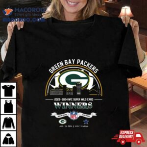 Green Bay Packers Nfc Super Wild Card Winners Skyline Nfl Playoffs Divisional January Tshirt