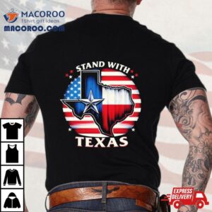 Greg Abbott Stand With Texas Tshirt