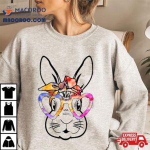 Happy Easter Bunny Shirt Girl Kids Gifts