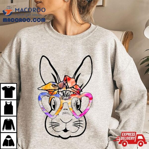 Happy Easter Bunny Shirt Girl Kids Gifts