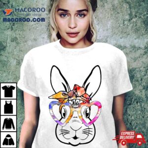 Happy Easter Bunny Girl Kids Gifts Tshirt