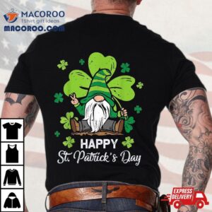 Happy St. Patrick’s Day Gnome Shamrock Saint Patrick Irish Shirt